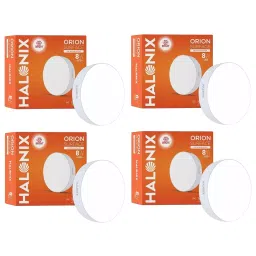 Halonix Orion Surface LED Down Lighter Round Upto 3 kV Surge Protection 8 W, Warm White (Pack of 4 Pcs)-34