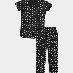 Tee Weavers Girls Printed Night suit-image-56