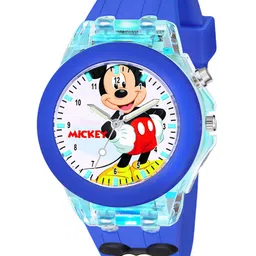 CERO Kids Micky Printed Dial & Straps Digital Multi Function Watch Kids-Mickey-Mouse-Blue-image-100
