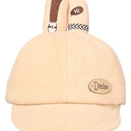 Kid-O-World Direction Patch Textured Cap- Cream-26