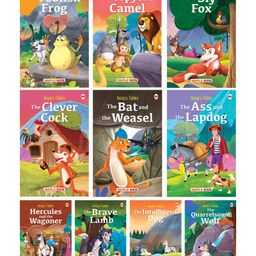 Aesop's Fables Story Book for Kids  Bedtime Stories Pack of 10 Books - English-95