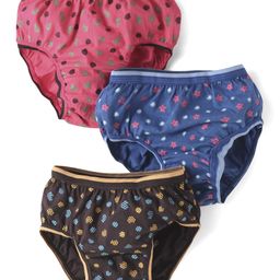 Jon Cotton Knit Bloomers with Tropical Theme Print Pack of 3 (Color May Vary)-image-15