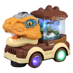 NEGOCIO Electric Universal Dinosaur Car Spray Engineering Car Sound and Light Kids- PACK OF 1- COLOR MAY VARY-27