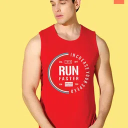 WOOSTRO Pack Of 2 Printed Combed Cotton GymInnerwear VWS26(BKLN ORANGE)(RUN RED)-image-45