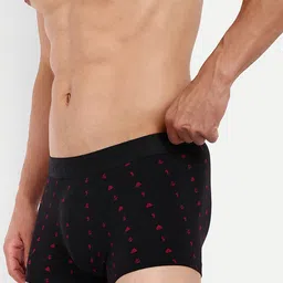 LOGGERHEAD Men Printed Pack Of 3 Mid Rise Trunks image 4