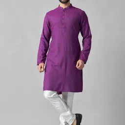 JUGG JUGG JEEYO Mandarin Collar Straight Kurta & Pyjamas-picture-13
