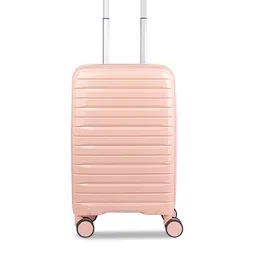Polo Class Textured Lightweight Hard-Sided Cabin Trolley Bag-image-97