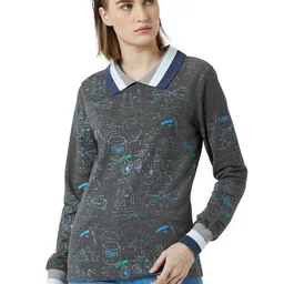 PERF Women Polo Collar T-shirt-53
