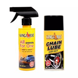 Kangaroo 200 ml All for One with 150 ml Chain Lube Spray (Pack of 2)-4
