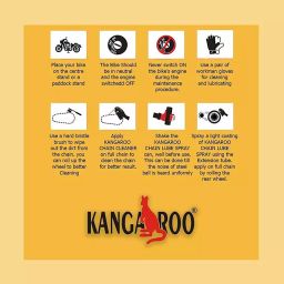 Kangaroo 200 ml All for One with 150 ml Chain Lube Spray (Pack of 2) image 4