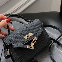 LULU & SKY PU Bucket Handheld Bag-3