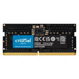 Crucial By Micron SODIMM RAM 8 GB DDR5 5600 MHz for Laptop & Desktop, CT8G56C46S5-8