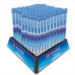 Cello Butterflow Ball Pen Cap Closure Type Blue Ink, 8907234015676 (Pack of 100)-image-50