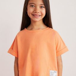 GRIMELANGE Kids Drop-Shoulder Sleeves T-shirt-image-21