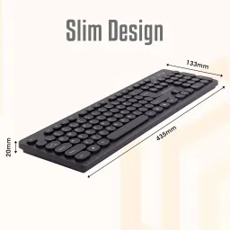 Zebronics K24 Black Wired USB Keyboard 104 Keys image 4
