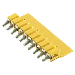 Weidmuller TERMINAL BLOCK JUMPER, 10WAY, 5MM, WQV2.5/10, 1054460000..-39