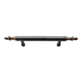PRADO Door Pull Handle 305 mm (12 inch) Size for Doors and Compartments, LOTUS BLACK ROSEGOLD PVD-37