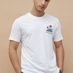 Fame Forever by Lifestyle Graphic Printed Round Neck Cotton Regular Fit T-Shirt-image-75