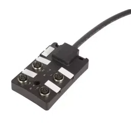 Harting Sensor Distribution Boxes SENSOR DISTRIBUTION BOX, M12-5P, 4PORT, 090700102201-45