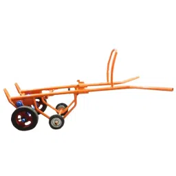 AKURA 4 Wheels Orange Drum Lifter & Mover Trolley Mild Steel, AESBLMT001-picture-45