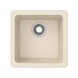 Carysil 17x17 inch German Engineered Technology Cream Quartz Kitchen Sink ( ‎Neo salsa - Cream)-picture-47