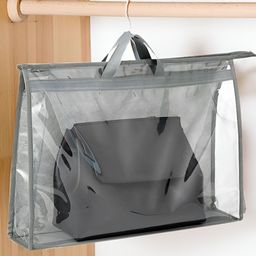 HOUSE OF QUIRK Grey Set of 1 Regular Handbag Organiser Organisers-18