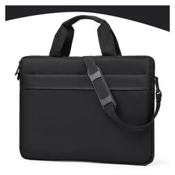 MOMISY Laptop Sleeve with Adjustable Strap - Black-image-95
