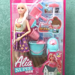KV Impex  Fully Moveable Alia Doll with Accessories - Height 29.5 cm-image-17