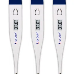 Dr. Odin ODT 101 Digital Thermometer for Precise Temperature Monitoring in Celsius & Fahrenheit - Fast, Accurate, Water Resistant & Family-Friendly (White & Blue)-pack of 2-picture-0