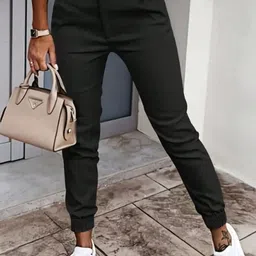 Outzidr Men Slim Fit Trousers-image-89