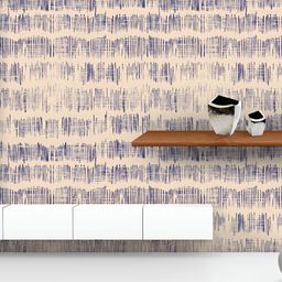 ArtzFolio Printed UV-Resistant Anti-Bacterial Japanese Shibori Stripes Peel & Stick Wallpaper-image-90