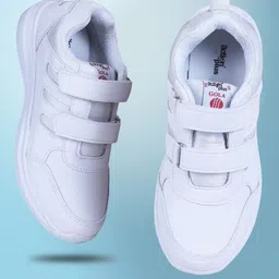 Action Men Round Toe School Shoes Sneakers-28