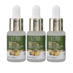 Lotus Botanicals Set Of 3 Pineapple  Gentle Resurfacing Face Serum - 14 ml Each image 1