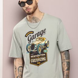 DILLINGER Men Graphic Printed Oversized T-shirt-image-66
