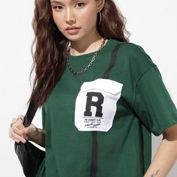 The Roadster Life Co. Oversized Fit Typography Printed T-shirt-image-23