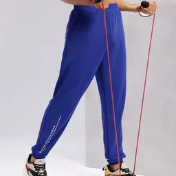 HRX by Hrithik Roshan Men Typography Print Detail Mid-Rise Rapid-Dry Training Joggers-image-98