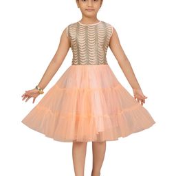 HERE&NOW Net Fit & Flare Dress-picture-17