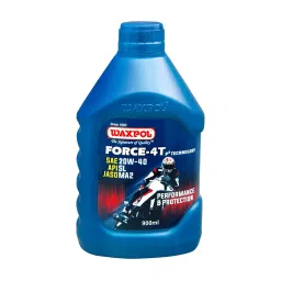 Waxpol FORCE 4T 20W40 900 ml Engine Oil For Motorcycle (Pack of 20)-image-72