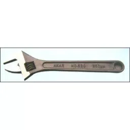 AKAR No. 520 Length 152.4 mm (6 Inch) Adjustable Wrench-image-10