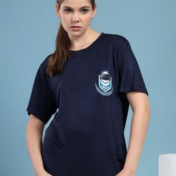 bearbrother Women Graphic Printed Round Neck Dri-FIT T-shirt-picture-45
