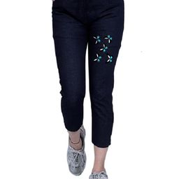 MIRAKSH Girls Black Regular Fit Mid-Rise Jeans-image-0
