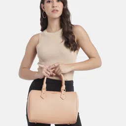 Allen Solly Textured Structured Handheld Bag image 1