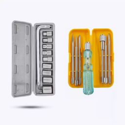 Hillgrove HGCM50M1 10 Pcs Chrome Vanadium Steel Hex Socket Spanner Set with 5 in 1 Screwdriver Set-15