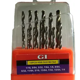 GSK Corporation 13 Pieces HSS Drill Bit Set-20