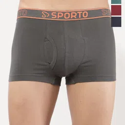 Sporto by Macho Pack Of 4 Short Trunk-picture-25