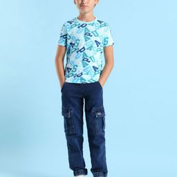 U.S. Polo Assn. Kids Boys Brand Logo Printed T-shirt-picture-44