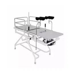 JAIN SURGICAL Labour Table Mild Steel + Stainless Steel Telescopic , JSH-142-image-36