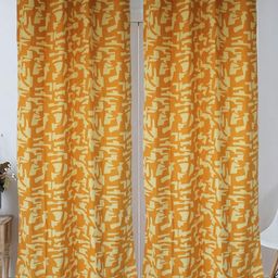 Dekor World Multicoloured Set of 2 Long Door Curtain-55