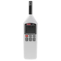 RS PRO Handheld Hygrometer, ±3 %RH Accuracy, +100 °C, +212°F Max, 100%RH Max, UKAS Calibration Model No 1926503-21