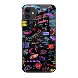 QRIOH Quirky Printed iPhone 12 Back Case Mobile Accessories-picture-12
